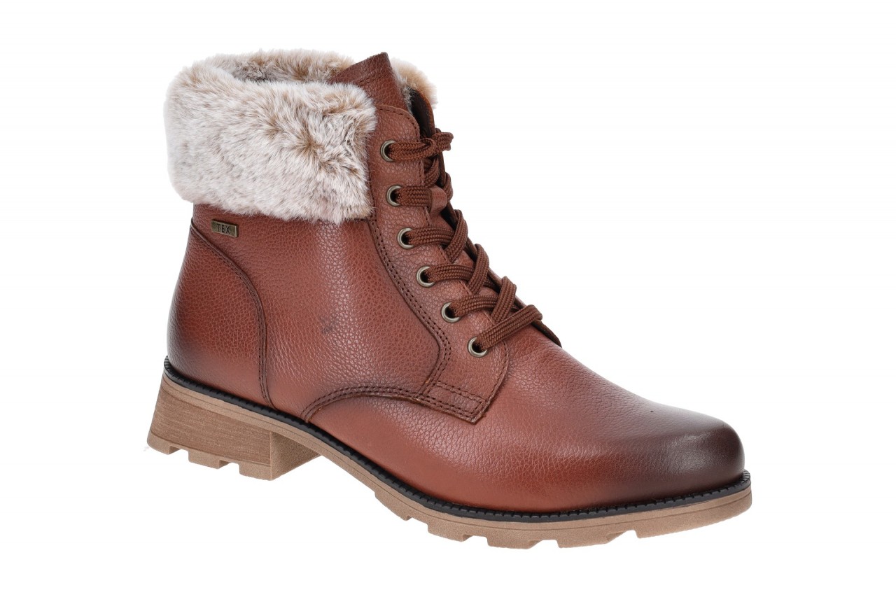 Caprice Winterstiefelette 26224 braun-cognac Damen Stiefeletten Lace Up Boots 1 Caprice Winterstiefelette 26224 braun-cognac Damen Stiefeletten Lace Up Boots