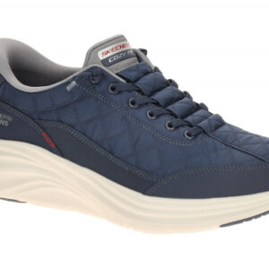 Skechers 232619 NVGY Cozy Fit Herren Slipper blau/navy/gray Ultra leicht Hand...
