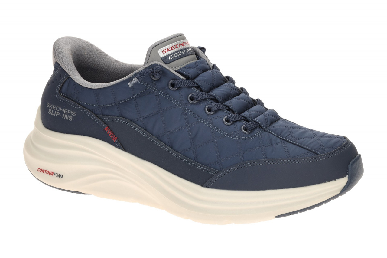 Skechers 232619 NVGY Cozy Fit Herren Slipper blau/navy/gray Ultra leicht Hand... 1 Skechers 232619 NVGY Cozy Fit Herren Slipper blau/navy/gray Ultra leicht Hand...