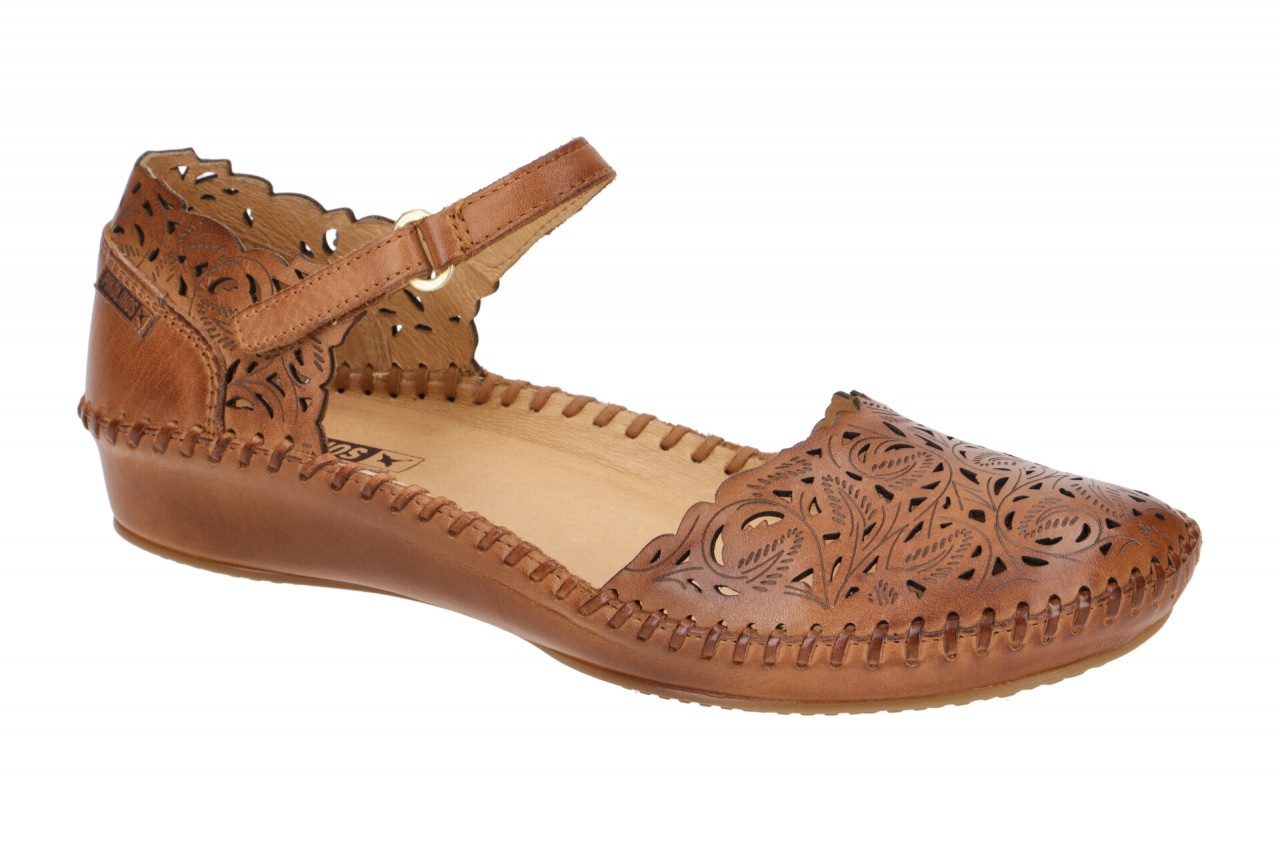 Pikolinos 655-0906 Damen Sandalette braun brandy Keilabsatz Klettverschluss E... 1 Pikolinos 655-0906 Damen Sandalette braun brandy Keilabsatz Klettverschluss E...