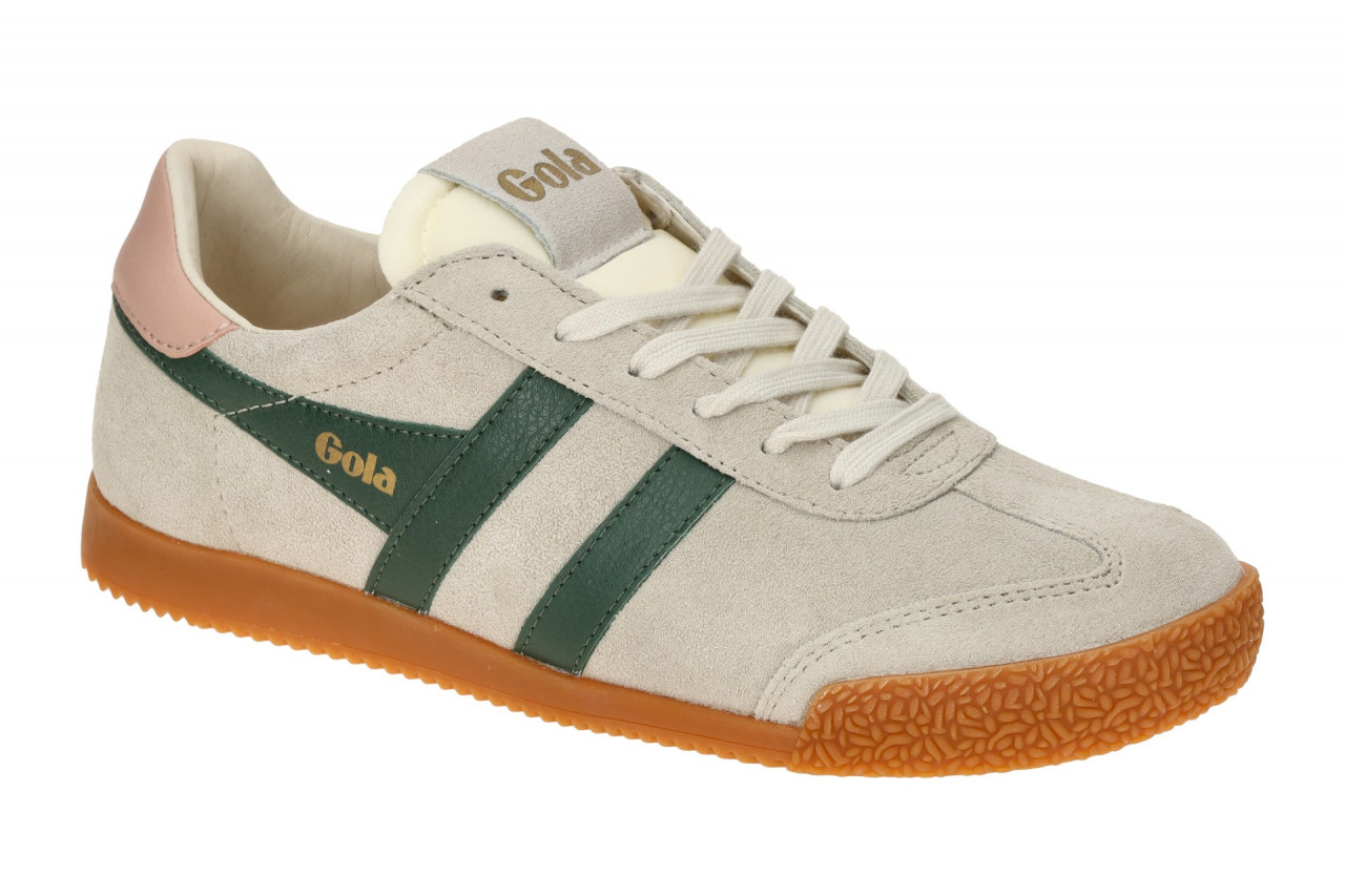 Gola CLB538FN ELAN Damen Sneaker Grau Gr?n Rosa Wei? Velourleder Frottee Norm... 1 Gola CLB538FN ELAN Damen Sneaker Grau Gr?n Rosa Wei? Velourleder Frottee Norm...