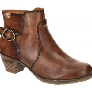 Pikolinos 902-8943C1 cuero Rotterdam Damen Stiefeletten braun bequem Blockabsatz