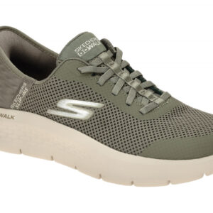 Skechers 124836 OLV GO WALK FLEX - GRAND ENTRY Damen Halbschuh Sneaker olive-...