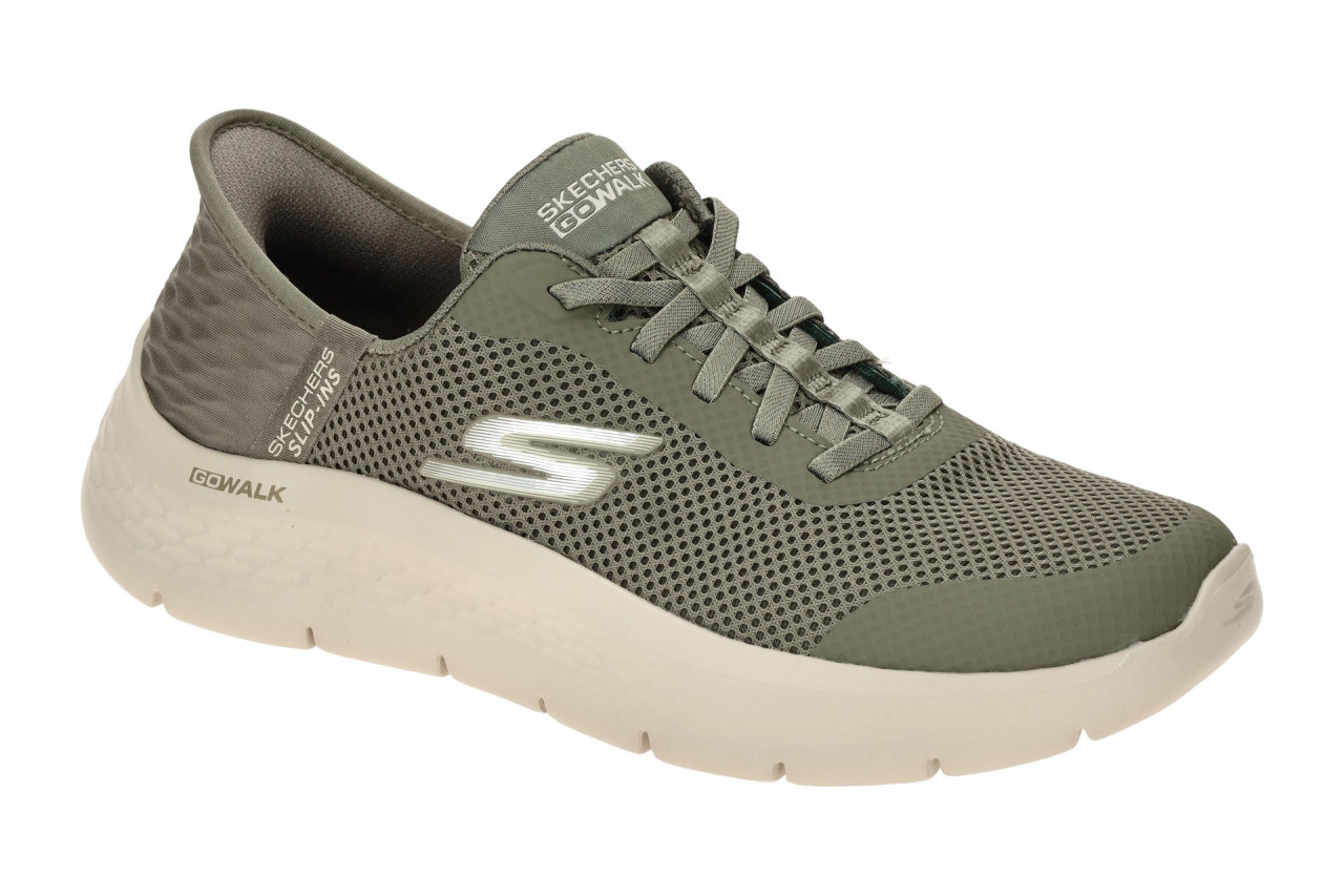 Skechers 124836 OLV GO WALK FLEX - GRAND ENTRY Damen Halbschuh Sneaker olive-... 1 Skechers 124836 OLV GO WALK FLEX - GRAND ENTRY Damen Halbschuh Sneaker olive-...