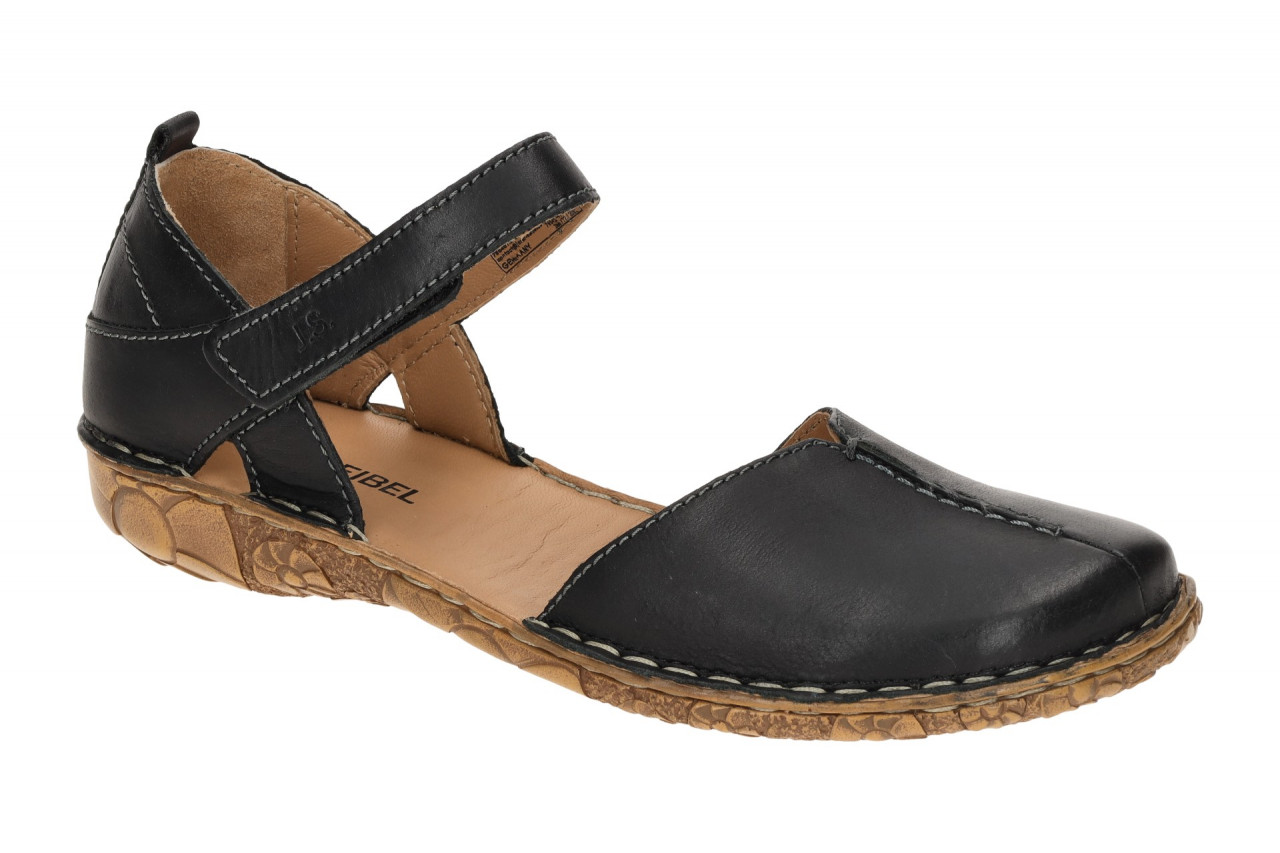 Josef Seibel Damen Sandale 79542 Schwarz Keilabsatz Klettverschluss 1 Josef Seibel Damen Sandale 79542 Schwarz Keilabsatz Klettverschluss