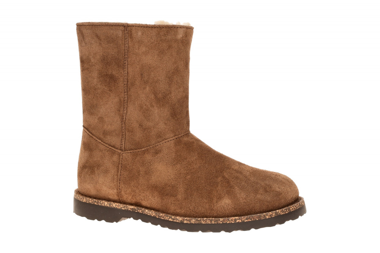 Birkenstock Damenstiefel 1030054 UPPSALA ZIP dark tea Braun mit Lammfell 1 Birkenstock Damenstiefel 1030054 UPPSALA ZIP dark tea Braun mit Lammfell