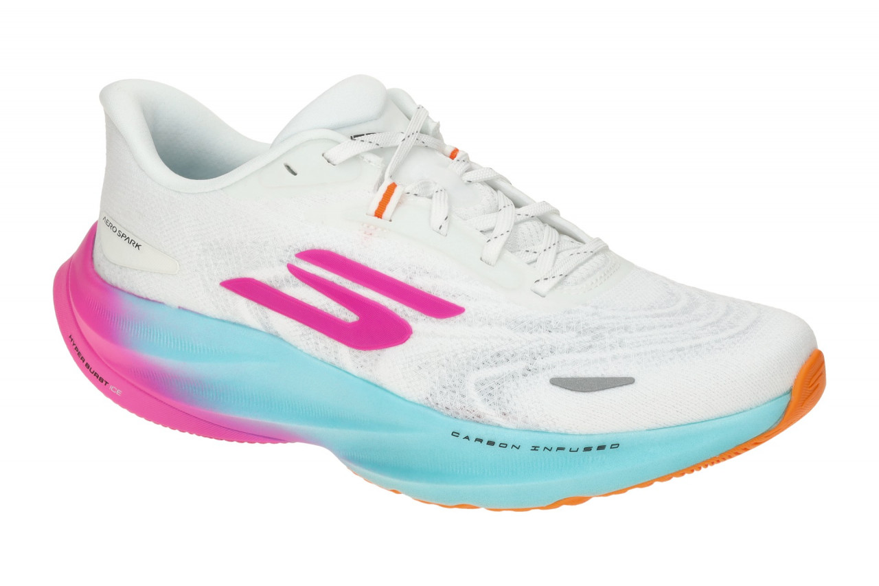 Skechers 172200 WMLT SKX AERO SPARK Damen Sportschuhe Wei? Multi Textil atmun... 1 Skechers 172200 WMLT SKX AERO SPARK Damen Sportschuhe Wei? Multi Textil atmun...