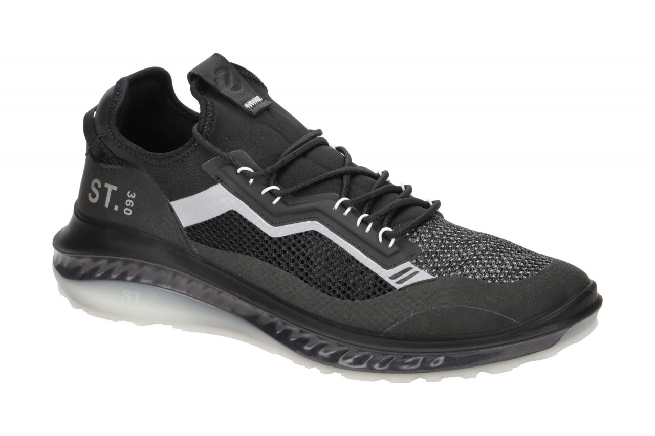Ecco 821374 ST360 MENS Herren-Sport-Halbschuhe Schwarz/Grau/Lichtgrau (black) 1 Ecco 821374 ST360 MENS Herren-Sport-Halbschuhe Schwarz/Grau/Lichtgrau (black)