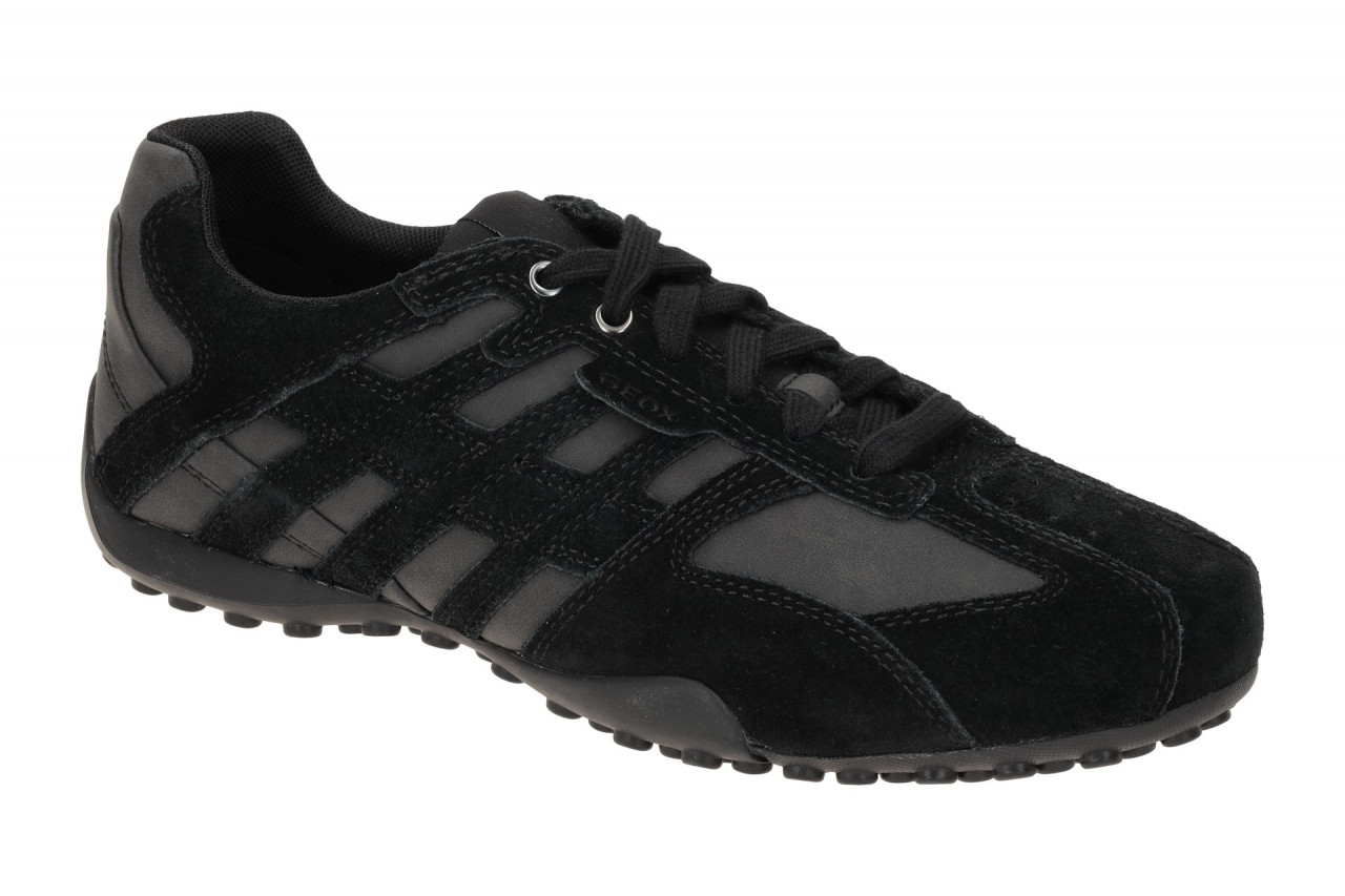 Geox U4507A SNAKE Herrenschuhe Schwarz Velour Synthetik wasserdicht atmungsaktiv 1 Geox U4507A SNAKE Herrenschuhe Schwarz Velour Synthetik wasserdicht atmungsaktiv