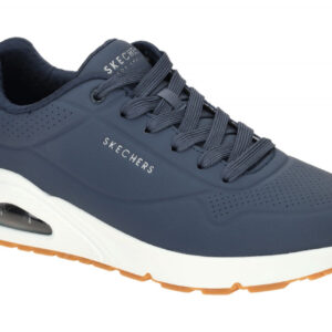 Skechers 52458 NVY Herren Sneaker navy - Air Cooled Memory Foam, Gummi Sohle