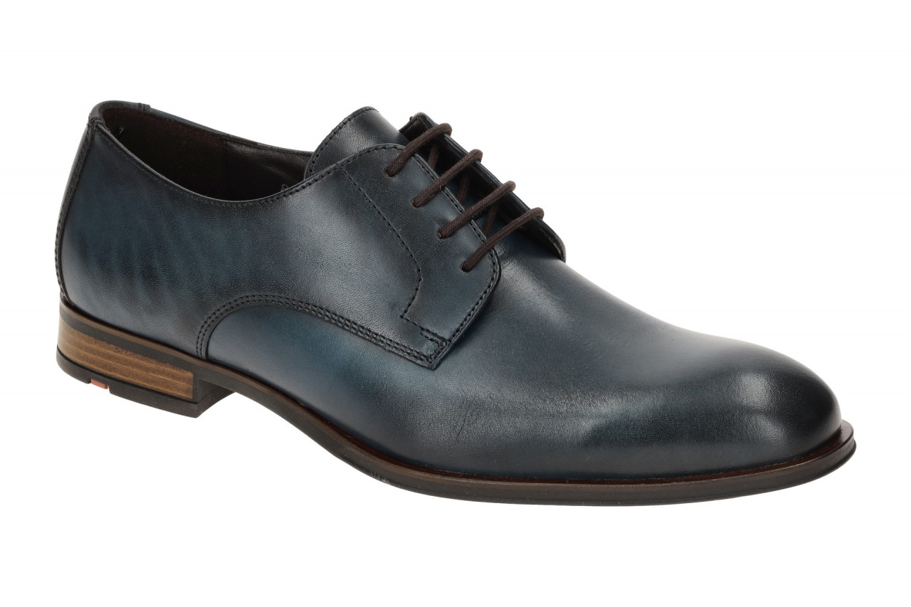LLOYD 25-506-28 Herren Businessschuhe Ocean Blau Glattleder Blockabsatz 1 LLOYD 25-506-28 Herren Businessschuhe Ocean Blau Glattleder Blockabsatz