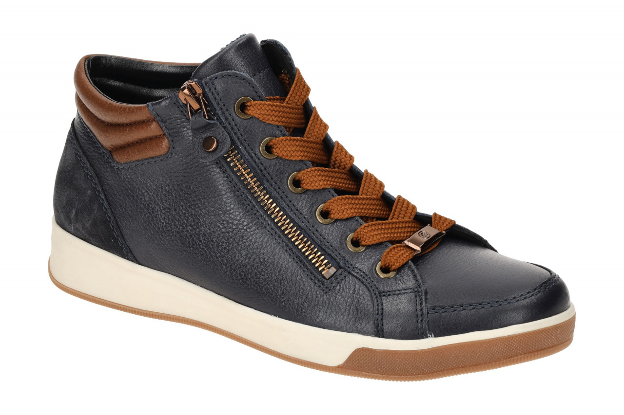 ara 12-24499 92 ROM-ST-HIGH-SOFT Damenschuhe blau/marrone bequeme Schn?r-Halb... 1 ara 12-24499 92 ROM-ST-HIGH-SOFT Damenschuhe blau/marrone bequeme Schn?r-Halb...
