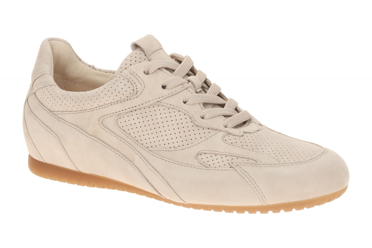 Gabor 86.565 - Damen Halbschuhe Sneaker grau oak, Echtleder, Extra Weit, OptiFit 1 Gabor 86.565 - Damen Halbschuhe Sneaker grau oak, Echtleder, Extra Weit, OptiFit