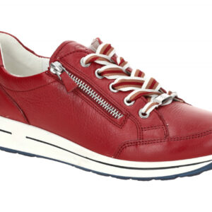 ara 12-54801 49 Damenschuhe OSAKA in Rot cherry - Bequeme Schn?r-Halbschuhe