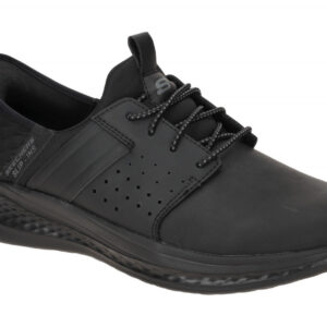Skechers 210828 BBK Herren Slipper - Schwarz (Black) - Air Cooled Memory Foam