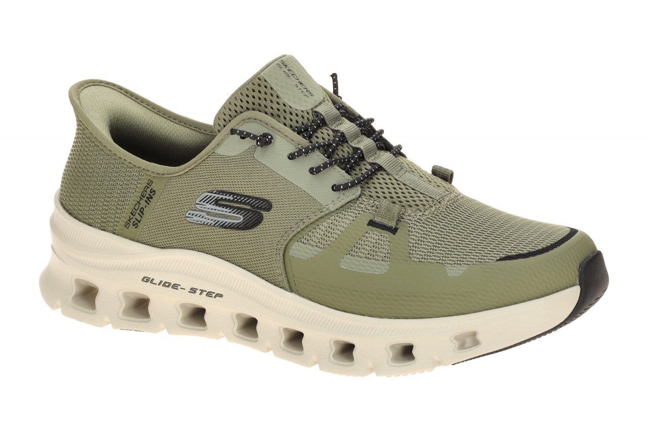 Skechers 232930 OLBK Herren Sneakers - olive/schwarz, atmungsaktiv & waschbar 1 Skechers 232930 OLBK Herren Sneakers - olive/schwarz, atmungsaktiv & waschbar