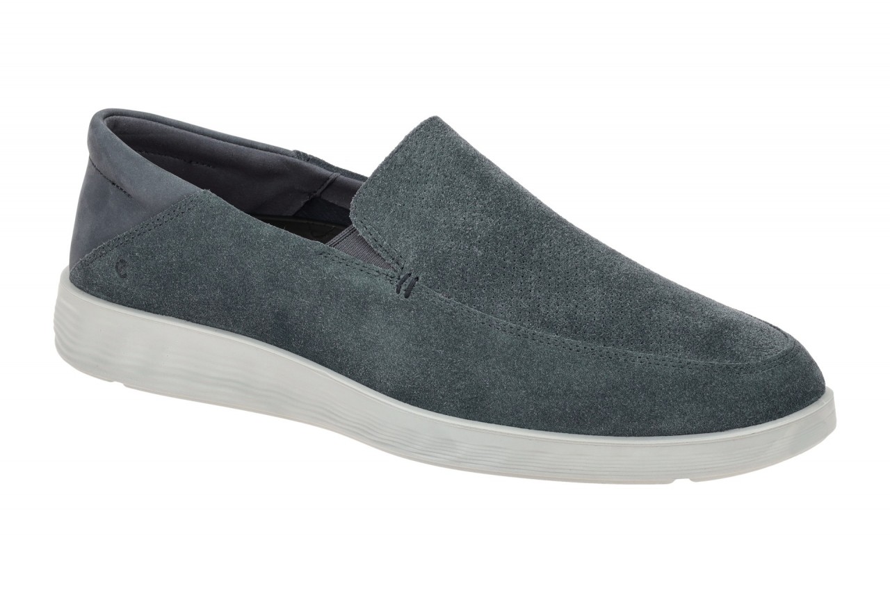 Ecco 520374 S LITE HYBRID Herren Slipper blau ombre Echtleder Dual Fit 1 Ecco 520374 S LITE HYBRID Herren Slipper blau ombre Echtleder Dual Fit