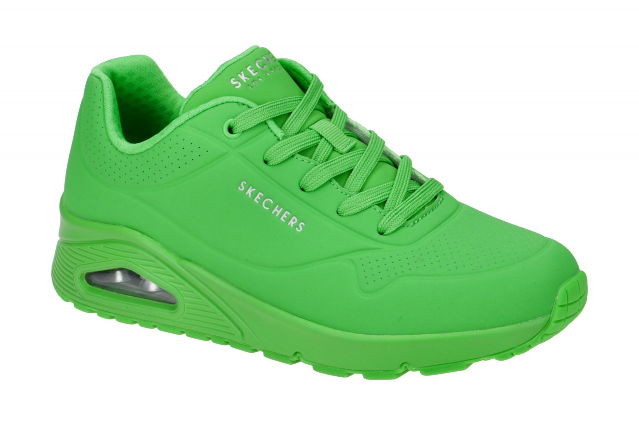 Skechers 73690 GRN UNO - STAND ON AIR Damenschuhe gr?n Luftgepolsterte Sneaker 1 Skechers 73690 GRN UNO - STAND ON AIR Damenschuhe gr?n Luftgepolsterte Sneaker