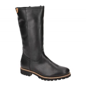 Panama Jack Bambina Igloo Trav B2 Black Damen Winterstiefel mit echtem Lammfell