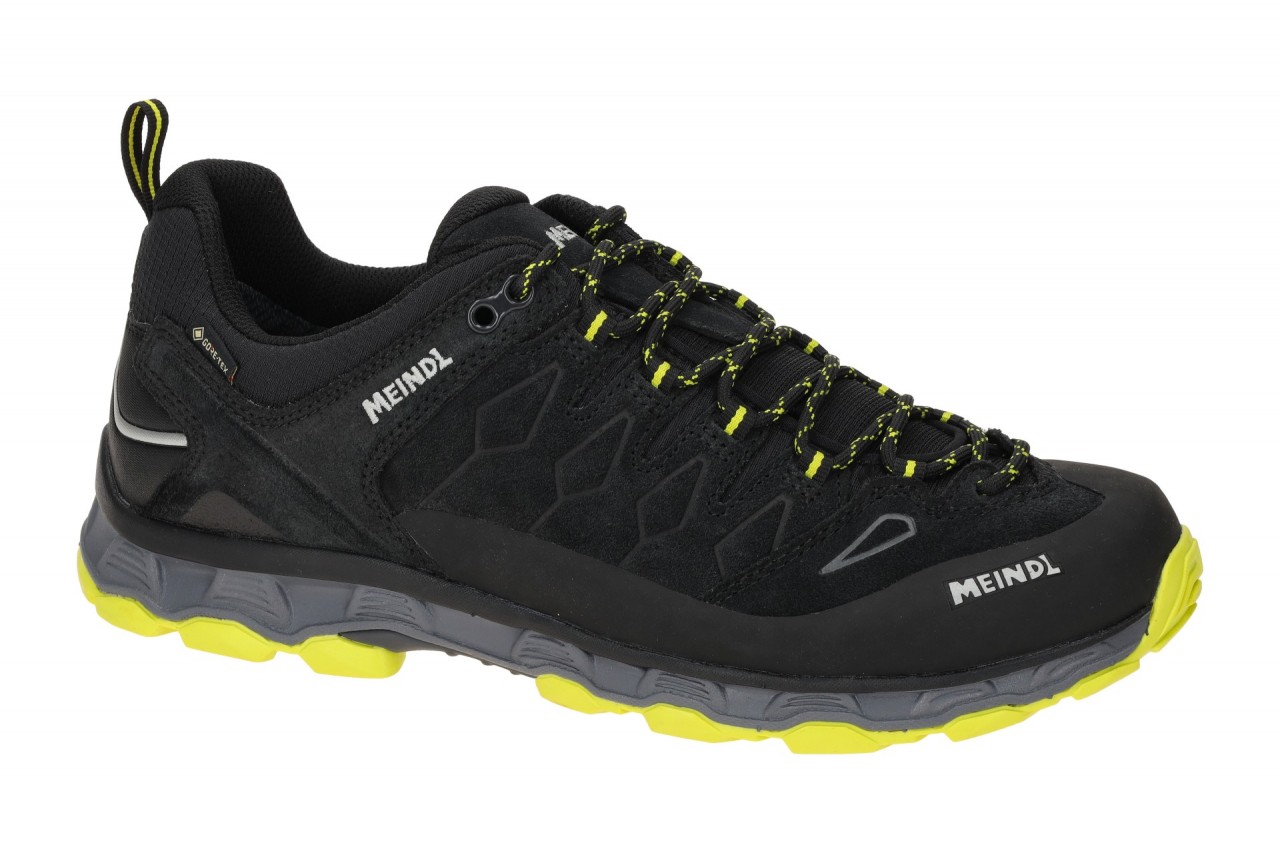 Meindl 39660 01 LITE TRAIL GTX Herrenschuhe schwarz/lemon wasserdicht GORE-TEX 1 Meindl 39660 01 LITE TRAIL GTX Herrenschuhe schwarz/lemon wasserdicht GORE-TEX