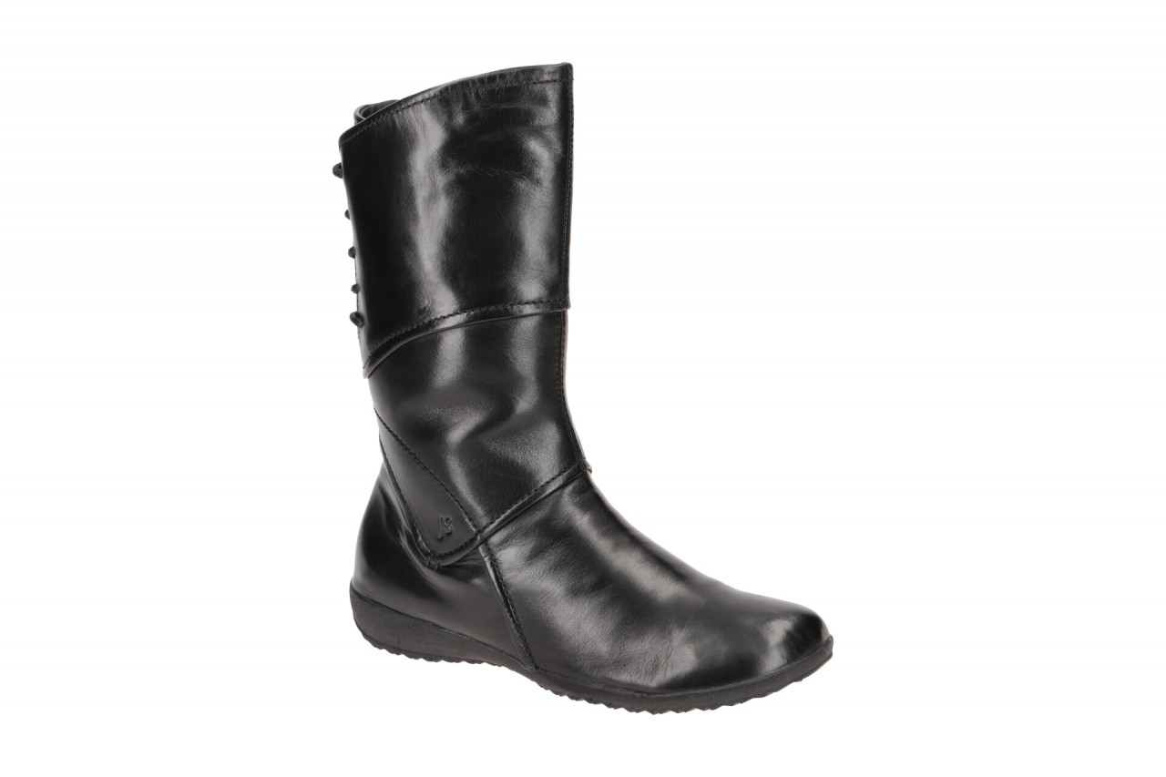 Josef Seibel Damen Stiefeletten NALY 07 Schwarz Glattleder flach Gummisohle 1 Josef Seibel Damen Stiefeletten NALY 07 Schwarz Glattleder flach Gummisohle