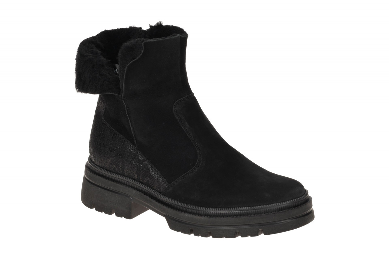 Waldl?ufer 930902 Damen Winterstiefelette schwarz Nubuck Lammfell- Schlangenm... 1 Waldl?ufer 930902 Damen Winterstiefelette schwarz Nubuck Lammfell- Schlangenm...