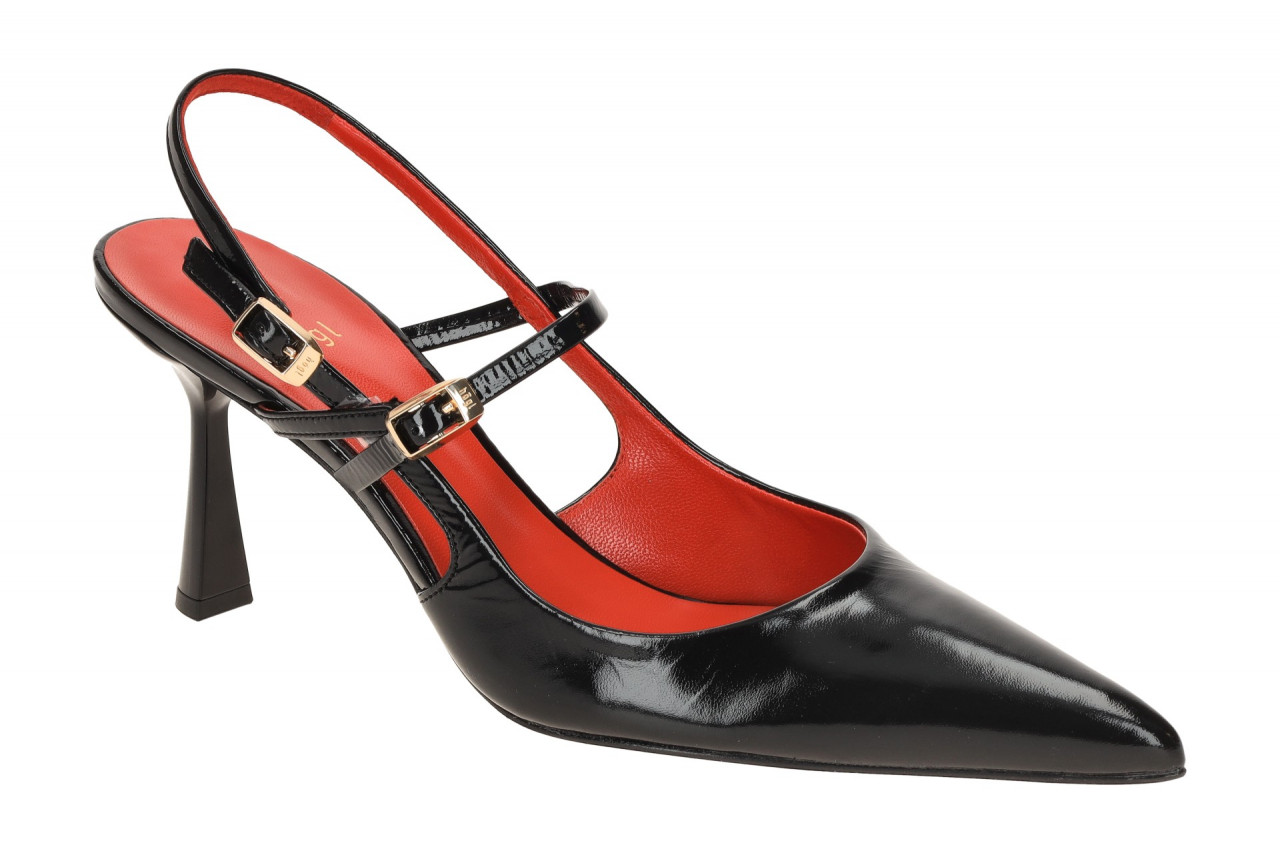H?gl 7926 Schwarz Gl?nzende Sling Pumps SCARLETT Mary Jane Stil 1 H?gl 7926 Schwarz Gl?nzende Sling Pumps SCARLETT Mary Jane Stil