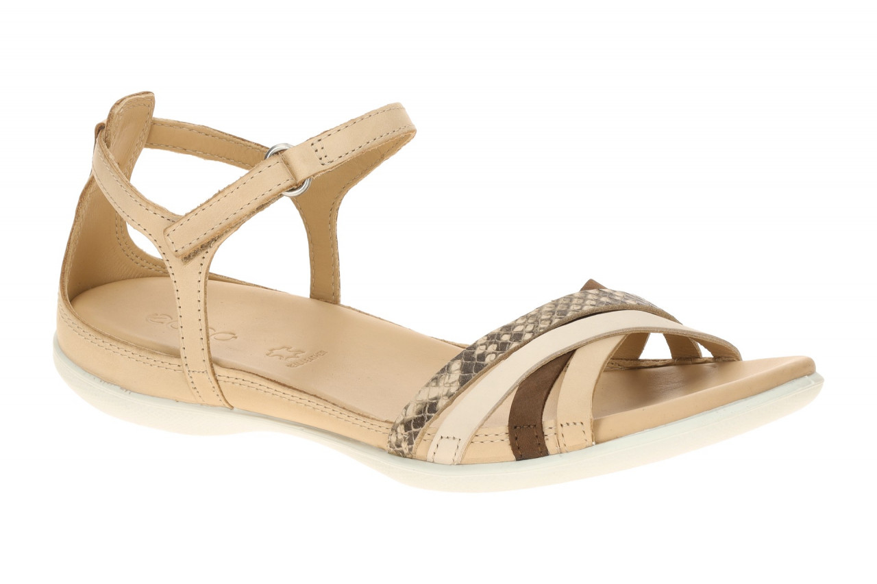 Ecco 244243 FLASH - X-STRAP Damen Sandalette Braun Phyton Snake Leder 1 Ecco 244243 FLASH - X-STRAP Damen Sandalette Braun Phyton Snake Leder
