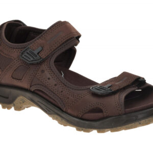 Ecco 82218402178 Yucatan Plus Sandal Braun Mocha Herren Sandale mit Neoprenfu...