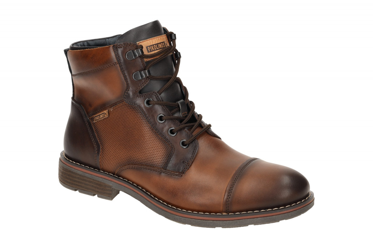 Pikolinos M2M-8156C1 cuero YORK Herren Stiefelette braun Gummisohle 1 Pikolinos M2M-8156C1 cuero YORK Herren Stiefelette braun Gummisohle
