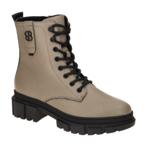 S. Oliver Damen Stiefeletten 5-25214-41 taupe bequeme Chunky Boots