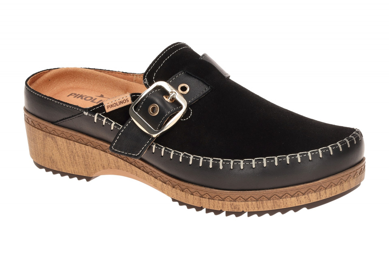 Pikolinos W0W-1638SEC1 Damen Pantoletten schwarz GRANADA Mule 2cm Keilabsatz 1 Pikolinos W0W-1638SEC1 Damen Pantoletten schwarz GRANADA Mule 2cm Keilabsatz