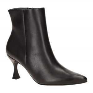 Paul Green Damen Stiefeletten 8351-001 Schwarz Ankle Boots mit Pfennigabsatz