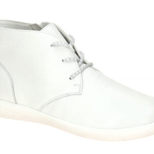 Waldl?ufer 947701 Damen Stiefeletten Wei? Echtleder Extra weit bequem