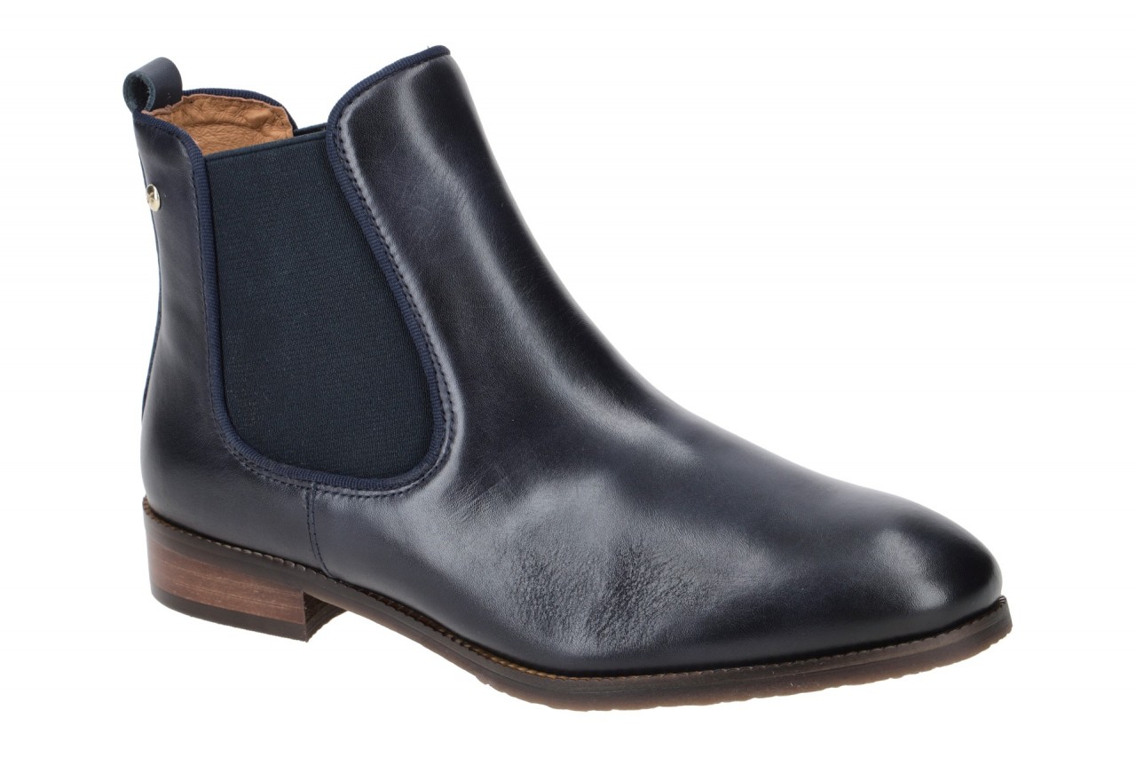 Pikolinos W4D-8637ST ROYAL Damenschuh, Chelsea Boots blau/schwarz/gold 1 Pikolinos W4D-8637ST ROYAL Damenschuh, Chelsea Boots blau/schwarz/gold