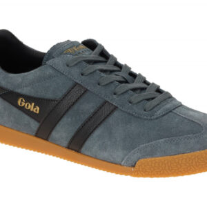 Gola CMA192GS Harrier Herren Sneakers blau-graphit/black Echtleder mit Textil...