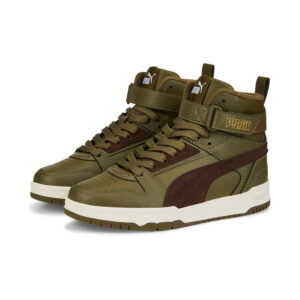 Puma RBD GAME WTR JR Kinder Sneaker Winterschuhe Schuhe gefüttert 388449 olive