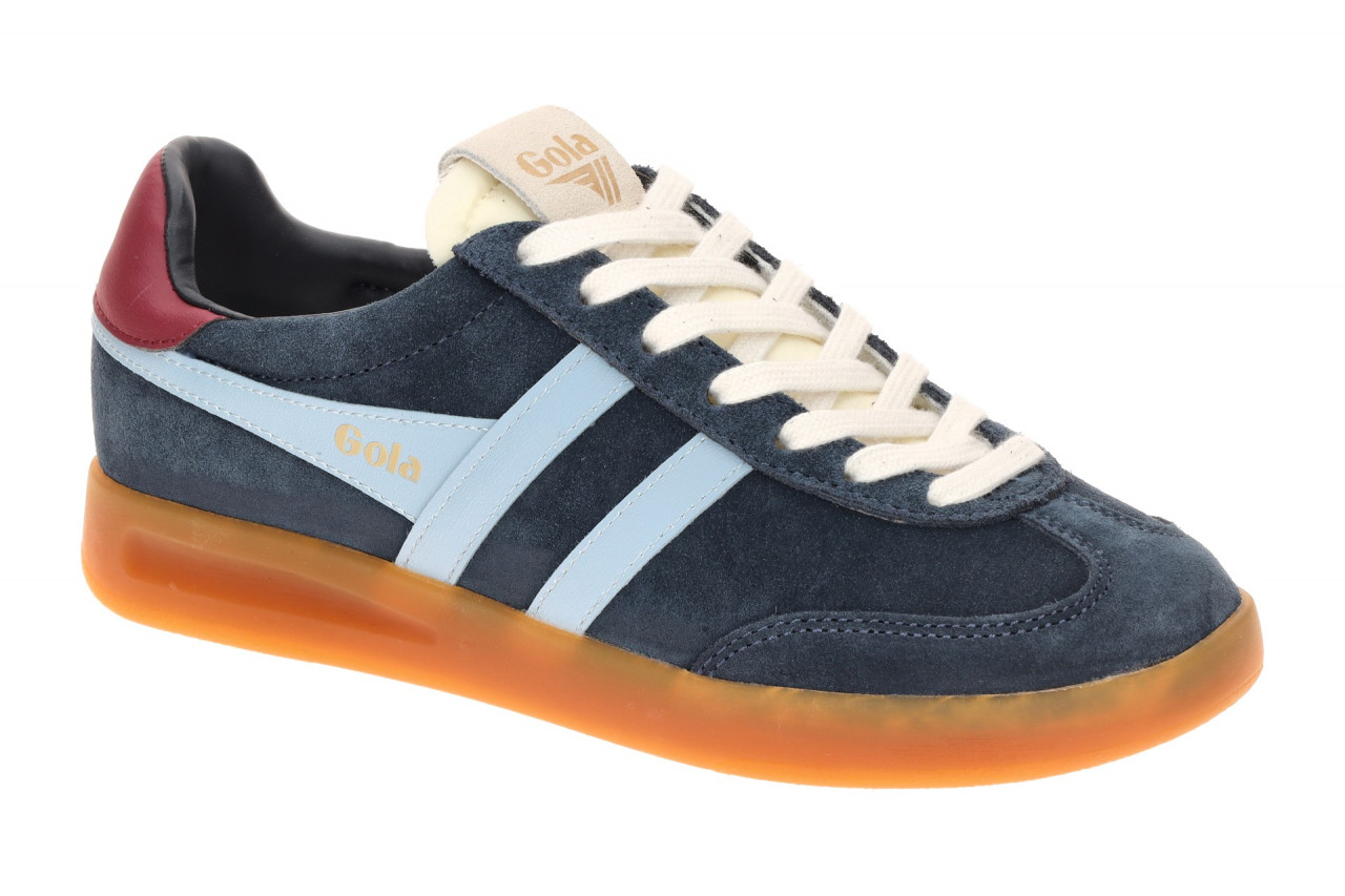 Gola CLB762EE Cyclone Women's Sneaker dunkelblau/hellblau - Velourleder/Suede... 1 Gola CLB762EE Cyclone Women's Sneaker dunkelblau/hellblau - Velourleder/Suede...