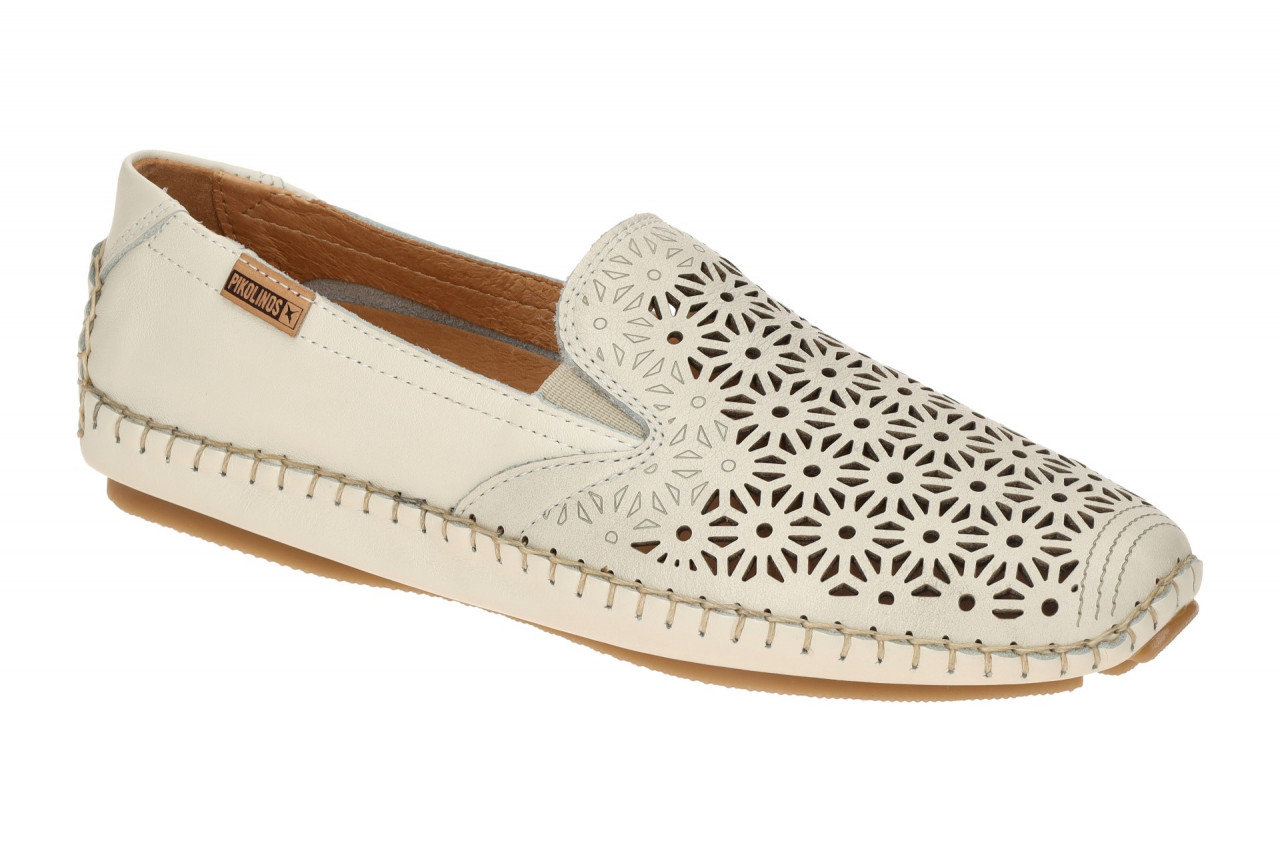 Pikolinos 578-4907 JEREZ Damen Slipper Wei? nata Echtleder bequem Gummi-Sohle 1 Pikolinos 578-4907 JEREZ Damen Slipper Wei? nata Echtleder bequem Gummi-Sohle