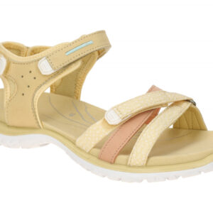 Ecco 853303 Offroad Roam Damen Sandale Gelb/Wei?/Rose - Bequemes Fu?bett