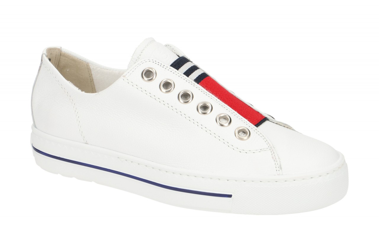 Paul Green 4797-00 PG Halbschuhe Sneakers in Wei? / Rot - Glattleder & Frotte... 1 Paul Green 4797-00 PG Halbschuhe Sneakers in Wei? / Rot - Glattleder & Frotte...