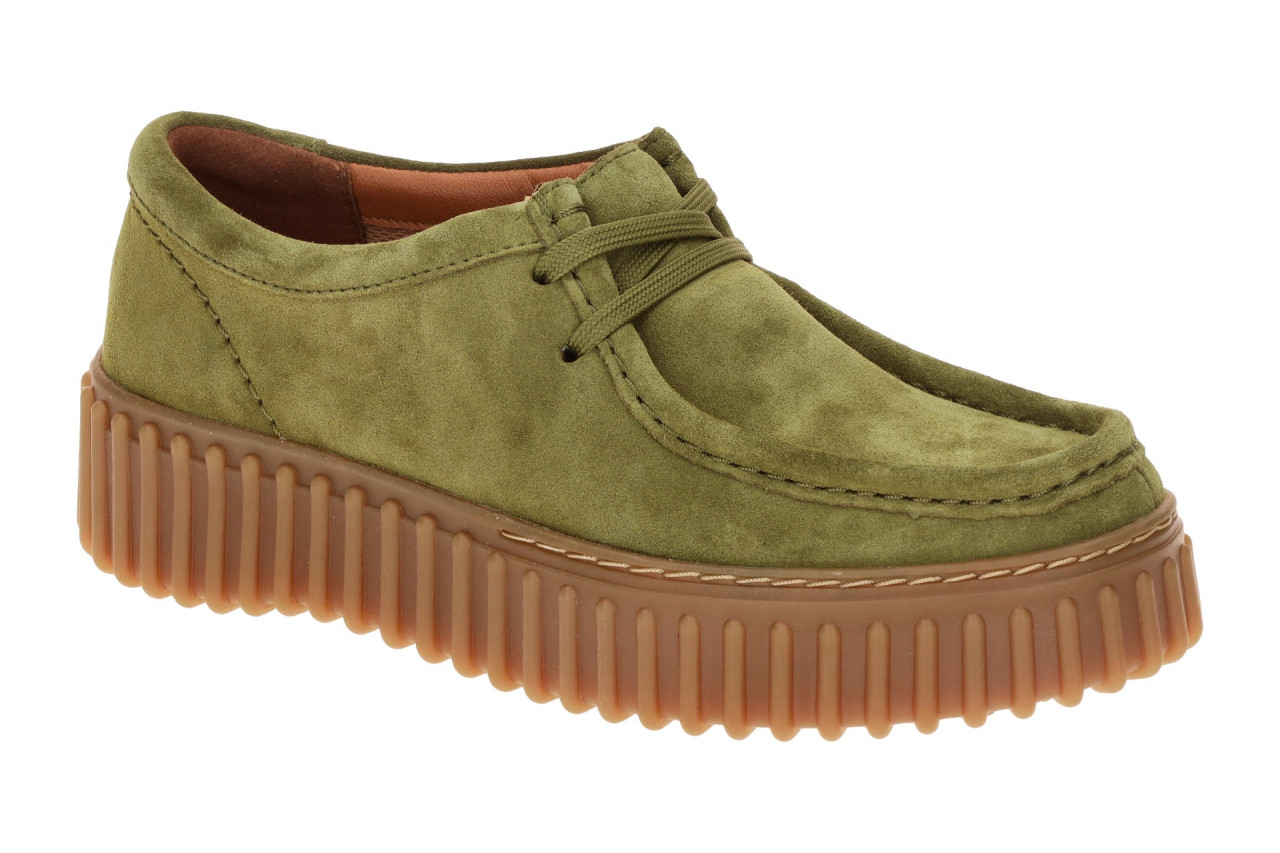 Clarks 26184586 4 TORHILL BEE Damen Schn?r-Halbschuhe in olive-gr?n - bequem ... 1 Clarks 26184586 4 TORHILL BEE Damen Schn?r-Halbschuhe in olive-gr?n - bequem ...