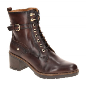 Pikolinos W7H-8510 caoba LLANES Damen Stiefeletten Braun G-weite Blockabsatz ...