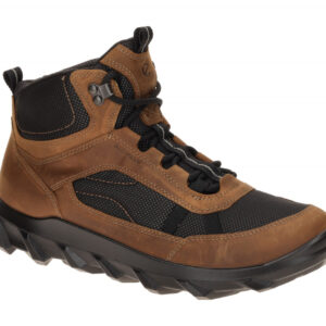 Ecco 82037450371 MX MEN ANKLE BOOT WP Herrenstiefelette braun/schwarz wasserd...