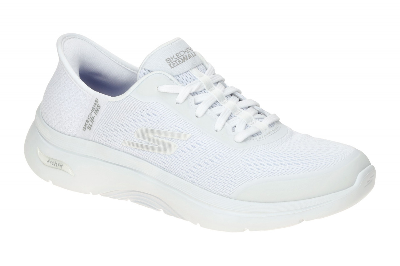 Skechers 125319 WHT GO WALK ARCH FIT 2.0 - VALENCIA Damen Sport-Halbschuhe Wei? 1 Skechers 125319 WHT GO WALK ARCH FIT 2.0 - VALENCIA Damen Sport-Halbschuhe Wei?