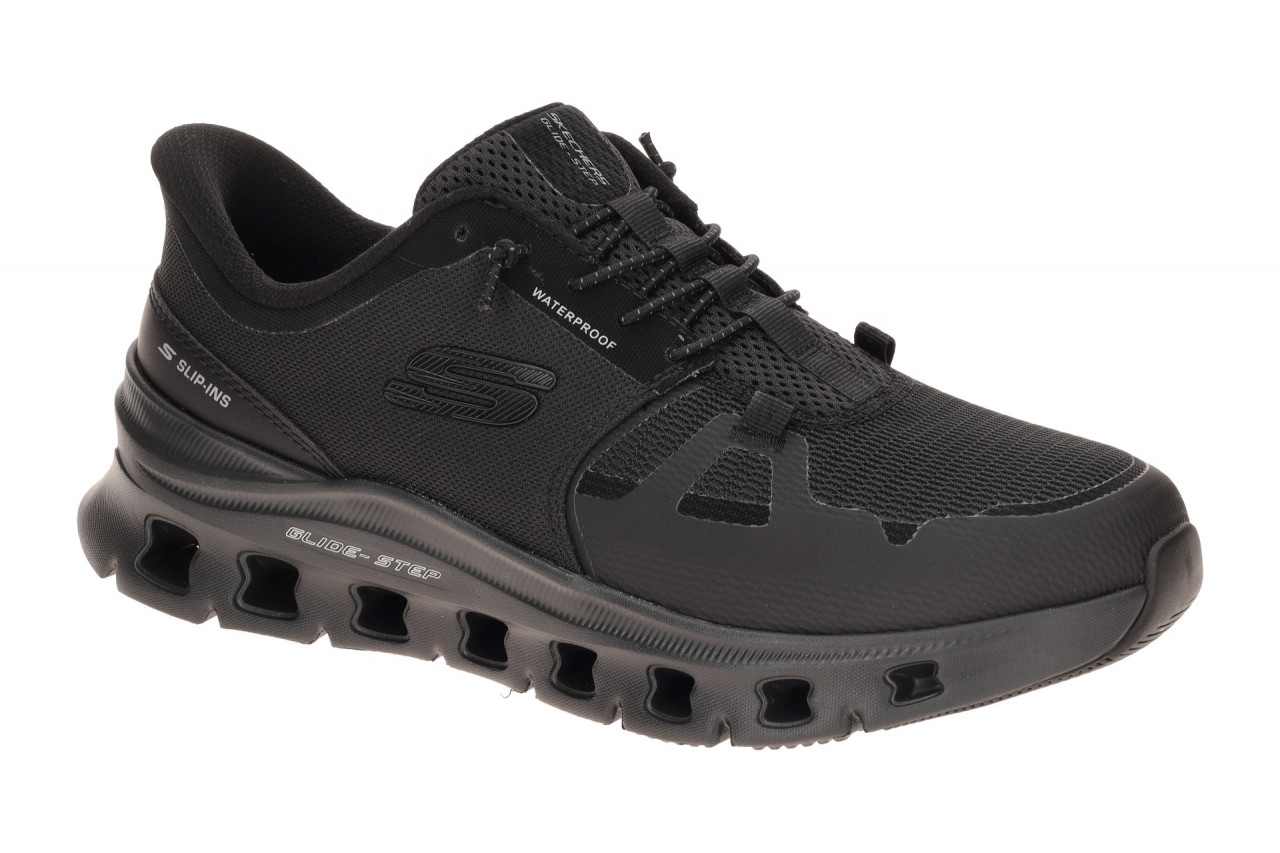 Skechers 233128 BBK GLIDE STEP PRO RAINPARTNER Herrenschuhe Schwarz Waterproof 1 Skechers 233128 BBK GLIDE STEP PRO RAINPARTNER Herrenschuhe Schwarz Waterproof