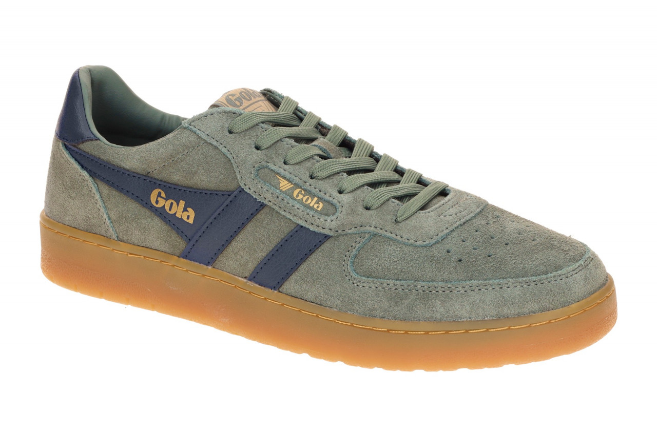 Gola CMB571EN Herren Sneaker grau/conifer/navy/gum mit Velourleder Mix 1 Gola CMB571EN Herren Sneaker grau/conifer/navy/gum mit Velourleder Mix