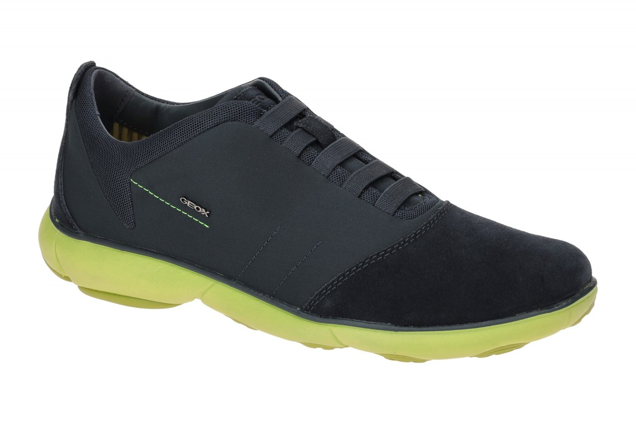 Geox U52D7B Herren Slipper navy/lime Velourleder/Suede atmungsaktiv wasserdicht 1 Geox U52D7B Herren Slipper navy/lime Velourleder/Suede atmungsaktiv wasserdicht
