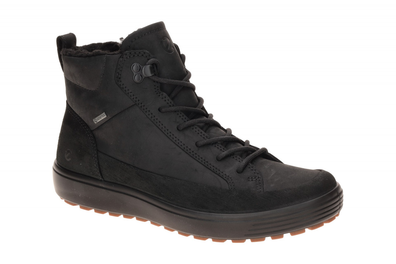 Ecco 450444 SOFT 7 TRED Herren Winterstiefelette Schwarz Gore-Tex 1 Ecco 450444 SOFT 7 TRED Herren Winterstiefelette Schwarz Gore-Tex