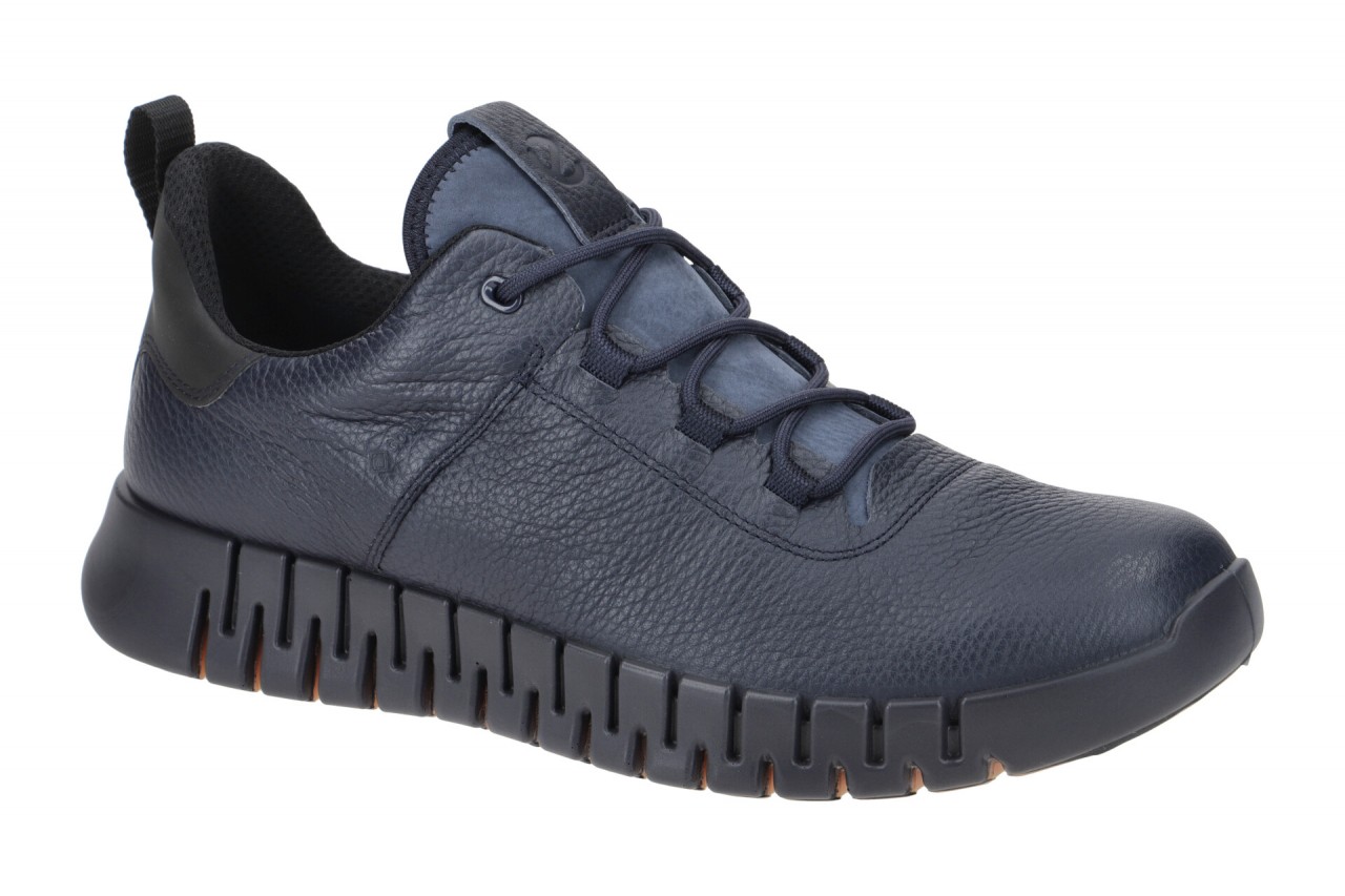Ecco 525224 Gruuv Men's GTX Herrenschuhe Blau Night Sky Wasserdicht Dual-Fit 1 Ecco 525224 Gruuv Men's GTX Herrenschuhe Blau Night Sky Wasserdicht Dual-Fit